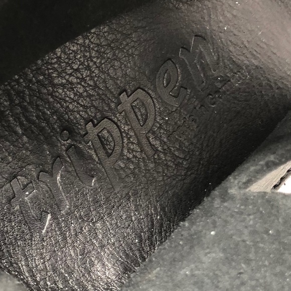 Trippen Happy Black Leather Platform Sandals 42/10 - Picture 5 of 8